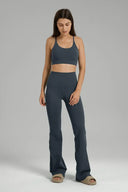 Legging acampanado Dreamlux de 29,5" con bolsillos con cremallera