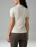 Sorona Longline Work Polo Shirt w/ Concealed Buttons