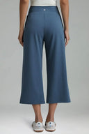 Dreamlux Mid Waisted Cropped Wide Leg Pant