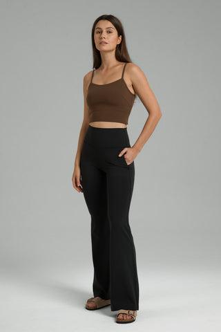 Dreamlux Flared Legging with Zippered Pockets 29.5 / 31.5 Inseam
