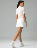 Sorona V-Neck Cropped Polo Shirt – Relaxed Fit