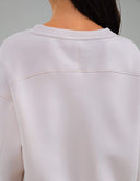 Velvra Modal Fleece Crewneck Sweatshirt w/ Thumb Holes