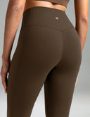 Dreamlux High Waisted No Front Seam Flare Legging w/Pockets 31.5"