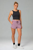 Lounge-Shorts aus Modal mit Kordelzug und Taschen