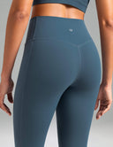 Dreamlux High Waisted No Front Seam Flare Legging w/Pockets 31.5"