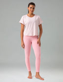 Sorona Batwing Sleeve Twist-Back Relaxed Fit Top