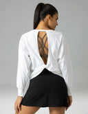 Dreamlux High Waisted Seamless Work Skirt w/ Built-in Shorts & Pockets