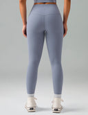 Dreamlux High Waisted No Front Seam 25" Yoga Legging w/ Contrast Trim