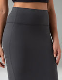 Dreamlux High-Rise Slim-Fit Midi Work Skirt