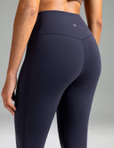 Dreamlux High Waisted No Front Seam Flare Legging w/Pockets 31.5"