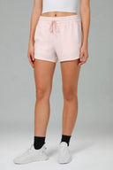 Shorts lounge de modal con cordón y bolsillos