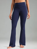 Dreamlux High Waisted No Front Seam Flare Legging w/Pockets 31.5"