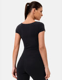 Dreamlux Square Neck Top w/ Built-In Bra