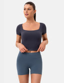 Dreamlux Square Neck Top w/ Built-In Bra