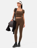 Dreamlux Square Neck Top w/ Built-In Bra
