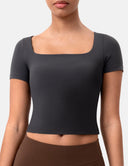 Dreamlux Square Neck Top w/ Built-In Bra