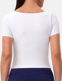 Dreamlux Square Neck Top w/ Built-In Bra