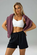 Velvra Modal Drawstring Lounge Shorts w/ Pockets