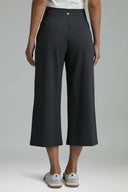 Dreamlux Mid Waisted Cropped Wide Leg Pant