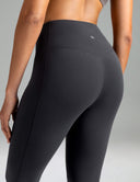 Dreamlux High Waisted No Front Seam Flare Leggings w/Pockets 27.5"