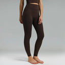 Dreamlux High Waisted No Front Seam 28" Full Length Workout Leggings w/ Pockets