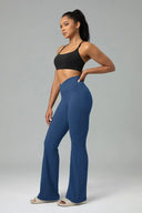 Leggings acampanados cruzados Dreamlux de 29,5"