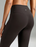 Dreamlux High Waisted No Front Seam Flare Leggings w/Pockets 27.5"