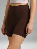 Dreamlux High Waisted No Front Seam 6" Workout Short