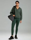 Velvra Modal Plush Soft Fleece Pullover w/ Kangaroo Pocket