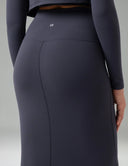 Dreamlux High-Rise Slim-Fit Midi Work Skirt