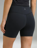 Dreamlux High Waisted No Front Seam 6" Workout Short
