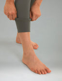 Fleece Lined No Front Seam 26.5" Thermal Leggings w/ Pockets