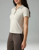 Sorona Longline Work Polo Shirt w/ Concealed Buttons