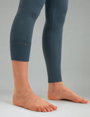 Fleece Lined No Front Seam 26.5" Thermal Leggings w/ Pockets