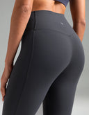Dreamlux High Waisted No Front Seam Flare Legging w/Pockets 31.5"