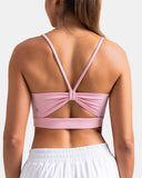 Dreamlux Strappy Sports Bra w/ Bowknot Back