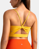 Dreamlux Strappy Sports Bra w/ Bowknot Back