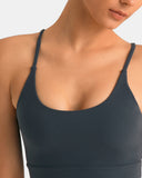 Dreamlux Strappy Sports Bra w/ Bowknot Back