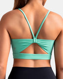 Dreamlux Strappy Sports Bra w/ Bowknot Back