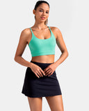 Dreamlux Strappy Sports Bra w/ Bowknot Back