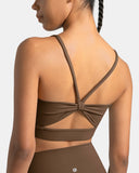 Dreamlux Strappy Sports Bra w/ Bowknot Back