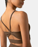 Dreamlux Strappy Sports Bra w/ Bowknot Back