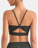 Dreamlux Strappy Sports Bra w/ Bowknot Back