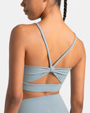 Dreamlux Strappy Sports Bra w/ Bowknot Back