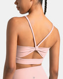 Dreamlux Strappy Sports Bra w/ Bowknot Back