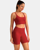 Dreamlux Strappy Sports Bra w/ Bowknot Back