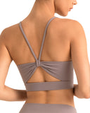 Dreamlux Strappy Sports Bra w/ Bowknot Back