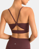 Dreamlux Strappy Sports Bra w/ Bowknot Back