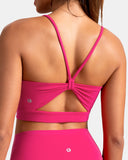 Dreamlux Strappy Sports Bra w/ Bowknot Back