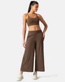 Essential High Waisted 25" Wide Leg Lounge Pants w/ Pockets